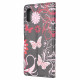 Samsung Galaxy XCover 5 Hoesje Vlinders en Bloemen