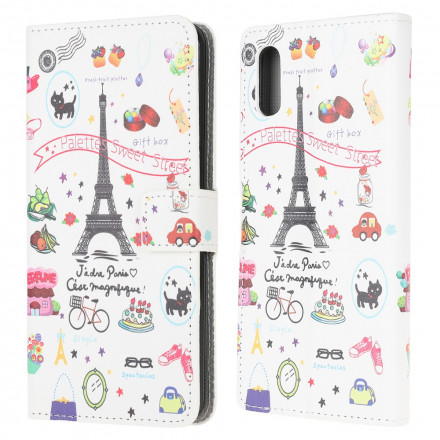 Samsung Galaxy XCover 5 Hoesje Ik hou van Parijs
