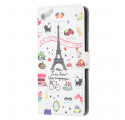 Samsung Galaxy XCover 5 Hoesje Ik hou van Parijs