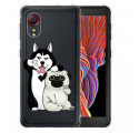 Samsung Galaxy XCover 5 Grappige Honden Hoesje