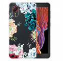 Samsung Galaxy XCover 5 heldere aquarel bloem case