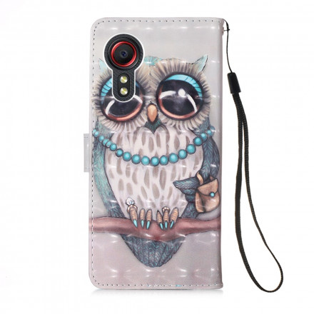 Samsung Galaxy XCover 5 Hoesje Miss Owl