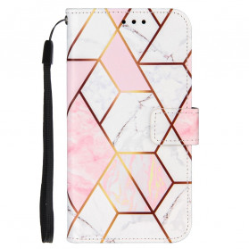 Samsung Galaxy XCover 5 Geometrische Marmer Hoesje