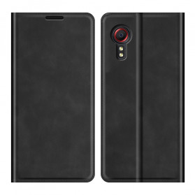 Flip cover Samsung Galaxy XCover 5 Zacht Leder Effect