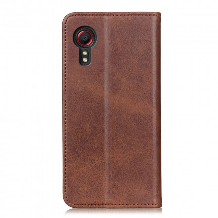 Flip cover Samsung Galaxy XCover 5 Split Leer