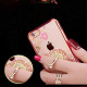 Paarse Diamanten Ring Houder Smart Phone