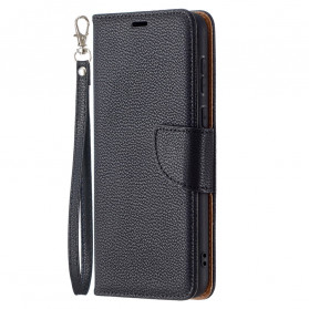 Huawei P50 hoes Litchi Schuine Flap