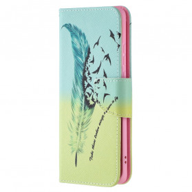 Huawei P50 Pro Leer Vliegen Case