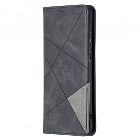 Flip Cover Huawei P50 Pro kunstenaar stijl