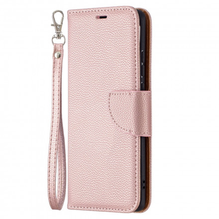 Huawei P50 Pro Case Litchi Schuine Flap