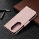 Huawei P50 Pro Case Litchi Schuine Flap
