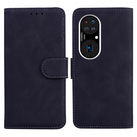 Huawei P50 Pro Lederen Hoesje Vintage Couture