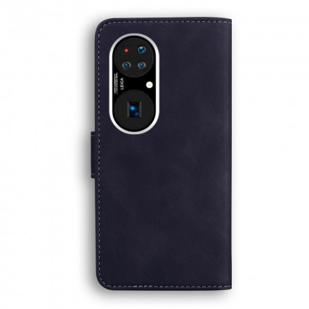 Huawei P50 Pro Lederen Hoesje Vintage Couture