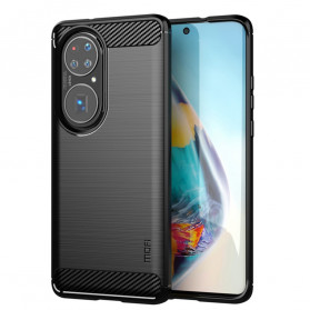Huawei P50 Pro geborsteld carbon fiber case MOFI