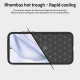 Huawei P50 Pro geborsteld carbon fiber case MOFI