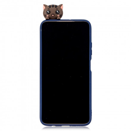 Samsung Galaxy A42 5G hoesje stapel van 3D katten
