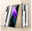 Samsung Galaxy Z Fold2 Luipaard Glazen Hoesje GKK