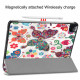 Smart Case iPad Pro 11" (2021) Stylus Case Vintage Bloemen