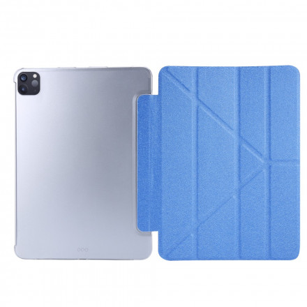 Smart Case iPad Pro 12.9" (2021) Kunstleer Zijde Textuur