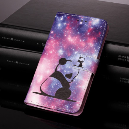 Housse Samsung Galaxy M12 / A12 Panda Galaxie Housse Samsung Galaxy M12 / A12 Panda Galaxie