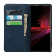 Flip cover Sony Xperia 1 III Echt Leer Klassiek