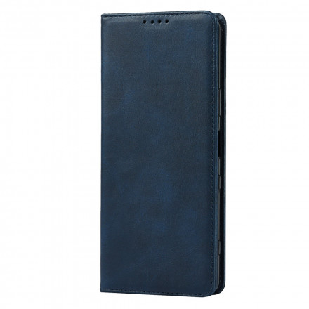 Flip cover Sony Xperia 1 III Echt Leer Klassiek
