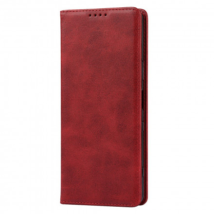 Flip cover Sony Xperia 1 III Echt Leer Klassiek