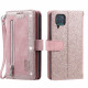 Samsung Galaxy A12 / M12 Contour versterkt etui met rits Samsung Galaxy A12 / M12 Contour versterkt etui met rits