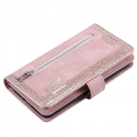Samsung Galaxy A12 / M12 Contour versterkt etui met rits Samsung Galaxy A12 / M12 Contour versterkt etui met rits