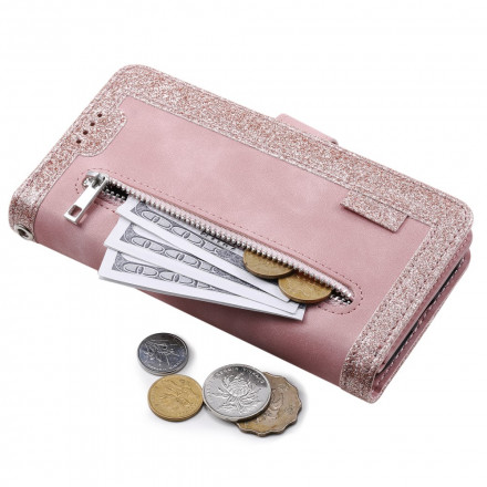 Samsung Galaxy A12 / M12 Contour versterkt etui met rits Samsung Galaxy A12 / M12 Contour versterkt etui met rits