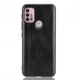 Samsung Galaxy S20 Hoesje Leder Effect Stiksels