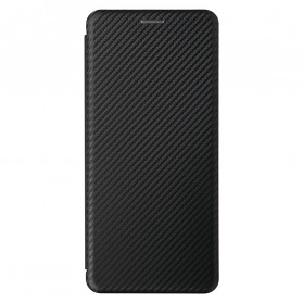 Flip Cover Moto G100 Silicone Carbon