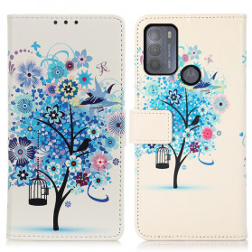 Moto G50 Hoesje Gekleurde Boom