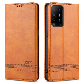 Flip Cover Oppo A94 5G Leer AZNS