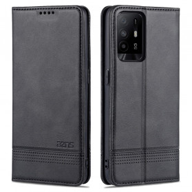 Flip Cover Oppo A94 5G Leer AZNS