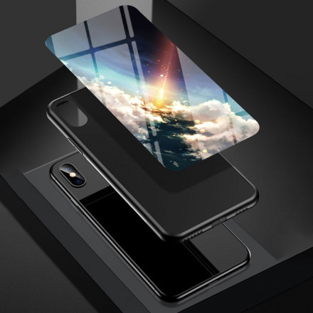 Oppo A94 5G Premium kleuren getemperd glas case