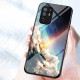 Oppo A94 5G Premium kleuren getemperd glas case