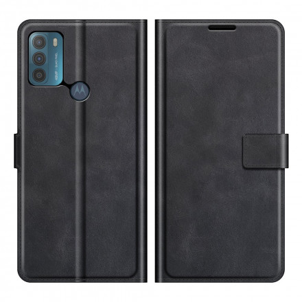 Moto G50 Style Lederen Hoesje Ontwerp