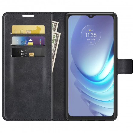 Moto G50 Style Lederen Hoesje Ontwerp