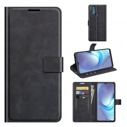 Moto G50 Style Lederen Hoesje Ontwerp