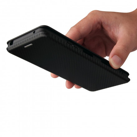 Flip cover Sony Xperia 10 III Silicone Koolstofkleurig