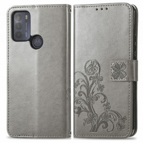 Moto G50 Hoesje Aziatische Bloemen