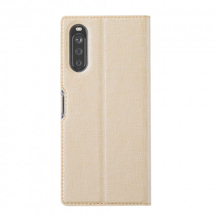 Flip cover Sony Xperia 10 III geweven VILI DMX