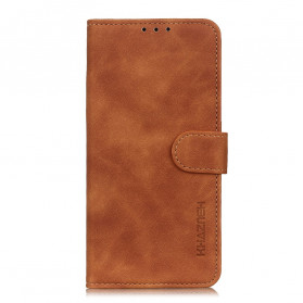 Moto G9 Power Hoesje Vintage Leder Effect KHAZNEH