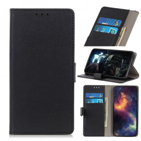 Moto G9 Power Klassiek Lederen Hoesje