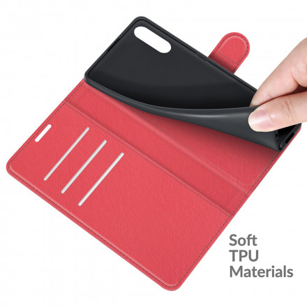 Sony Xperia 10 III Kunstlederen Klassieke Hoesje