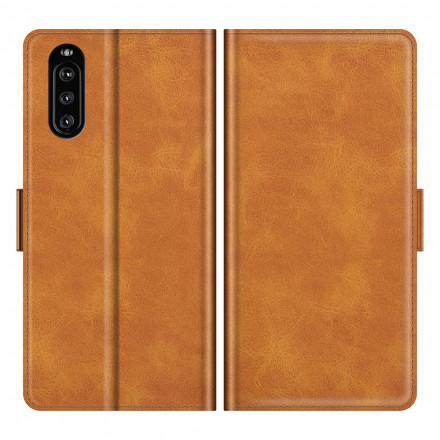 Sony Xperia 10 III Dubbele Flap Classic Hoesje