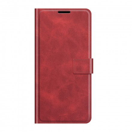 Sony Xperia 10 III Slim Lederen Effect Hoesje
