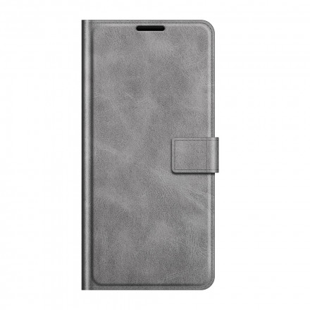 Sony Xperia 10 III Slim Lederen Effect Hoesje Sony Xperia 10 III Slim Lederen Effect Hoesje