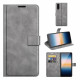 Sony Xperia 10 III Slim Lederen Effect Hoesje Sony Xperia 10 III Slim Lederen Effect Hoesje